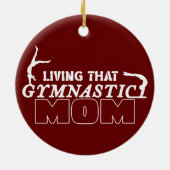 Het leven van die gymnastiekmoeder, Gymnastiek Lov Keramisch Ornament (Achterkant)