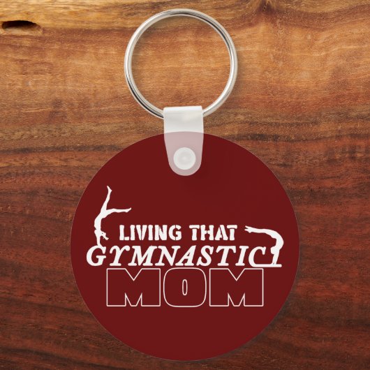 Het leven van die gymnastiekmoeder, Gymnastiek Lov Sleutelhanger (Voorkant)