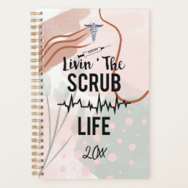 Het leven van die Scrub Life Mid Century Moderne V Planner