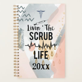 Het leven van die Scrub Life Mid Century Moderne V Planner