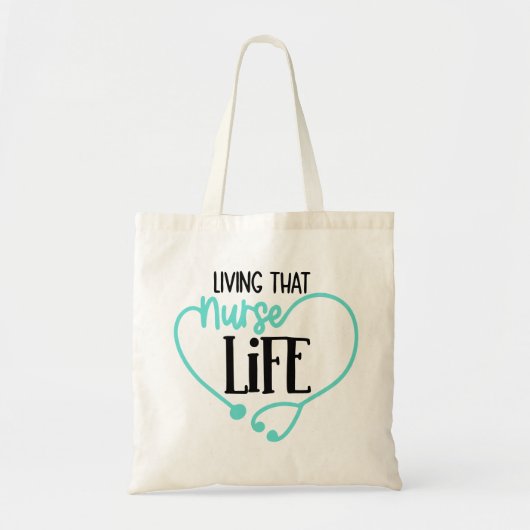 Het leven van die ziekteverwekker Moderne Stethosc Tote Bag (Voorkant)