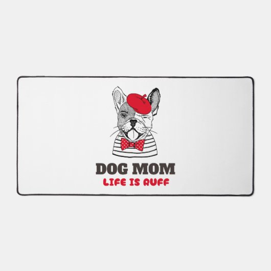 Het leven van Dog Mam is ruff Bureaumat (Voorkant)