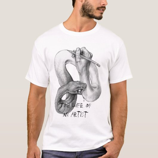 Het leven van een artistiek Shirt (Voorkant)