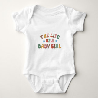Het leven van een baby meisje romper