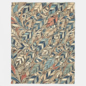 Het leven van een blad fleece deken (Voorkant)