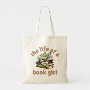 Het Leven van een Boek Meisje Tote Bag