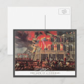 Het leven van een brandweerman, Business Brandwee Briefkaart (Voorkant / Achterkant)