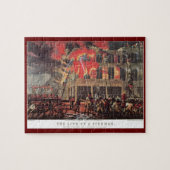 Het leven van een brandweerman,  Business Brandwee Legpuzzel (Horizontaal)