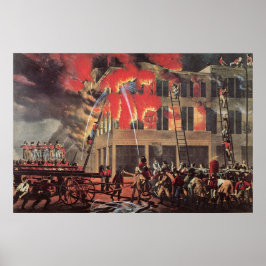 Het leven van een brandweerman,  Business Brandwee Poster