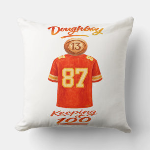 Het leven van een Doughboy die het 100 houdt Kussen