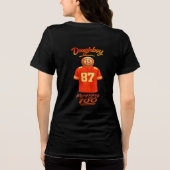 Het leven van een Doughboy die het authentiek houd Tri-Blend Shirt (Achterkant)