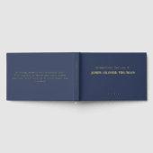 Het leven van een gepersonaliseerde begrafenis gastenboek (Volledig)