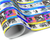 Het leven van een hockeyspeler - IJshockey Cadeaupapier (Rol Hoek)