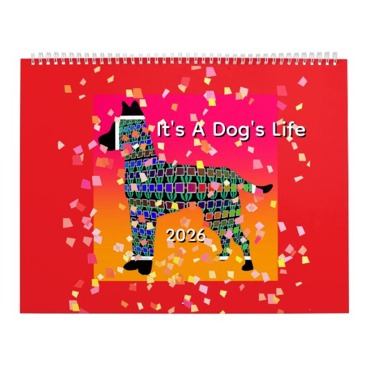 Het leven van een hond is leuk kalender (Hoes)