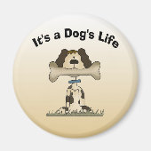 Het leven van een hond magneet (Voorkant)