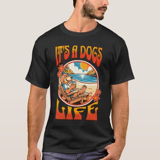 "Het leven van een hond" T-shirt (Voorkant)