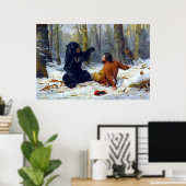 Het leven van een jager  Een benarde positie Arthu Poster (Thuiskantoor)