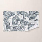 Het leven van een jonge gorilla bad handdoek (Handdoek)