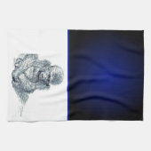 Het leven van een jonge gorilla theedoek (Horizontaal)