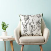 Het leven van een jonge orang-oetan kussen (Stoel)