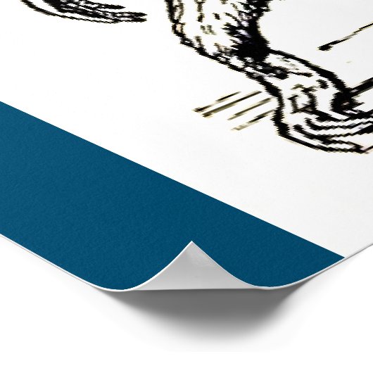 Het leven van een jonge orang-oetan poster (Hoek)