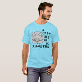 Het leven van een kat t-shirt (Voorkant volledig)