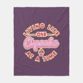 Het leven van één kubusje per keer fleece deken (Voorkant)