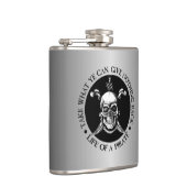 Het leven van een piraat - neem wat je kunt heupfles (Rechts)