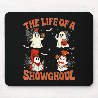 Het leven van een showghoul grappig halloween spoo muismat