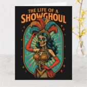 Het Leven van een Showghoul Kaart (Gele Bloem)