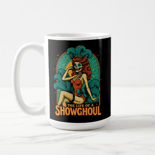 Het Leven van een Showghoul Koffiemok (Links)