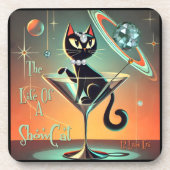 Het leven van een showgirl bier onderzetter (Voorkant)