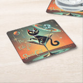 Het leven van een showgirl kartonnen onderzetters (Schuin)