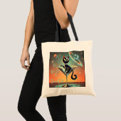 Het Leven Van Een Showgirl Kat Tote Bag (Voorkant (product))