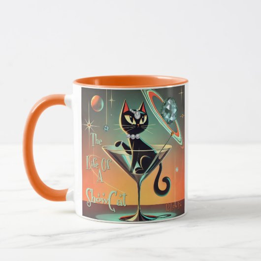 Het leven van een showgirl mok (Links)