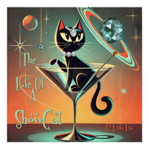 Het leven van een showgirl perfect poster