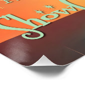 Het leven van een showgirl perfect poster (Hoek)