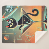 Het leven van een showgirl sherpa deken (Voorkant (horizontaal))