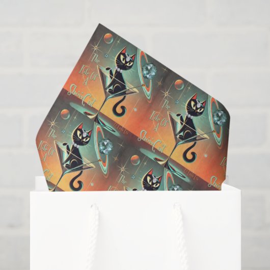 Het leven van een showgirl tissuepapier (Cadeauzakje)