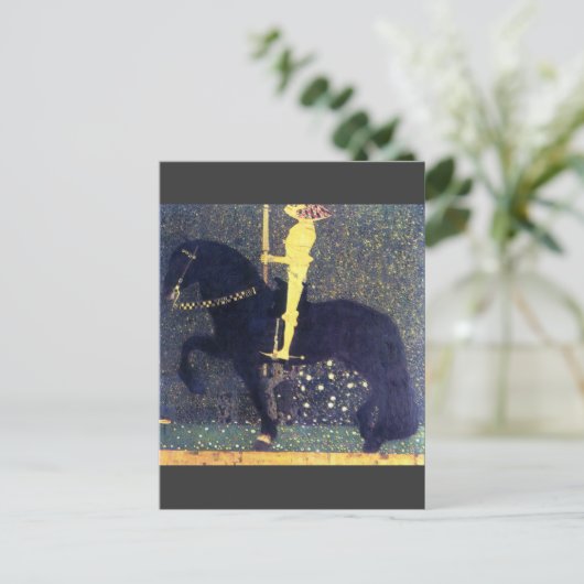 Het leven van een strijd (de Golden Knachten) - Kl Briefkaart (Staand voorkant)