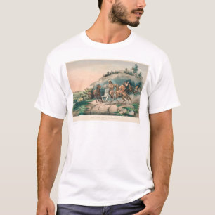 Het leven van een Trapper: A Sudden Halt (0877A) T-shirt