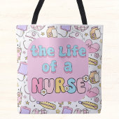 Het leven van een verpleegster tote bag