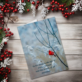 Het leven van elke Christelijke kerstkaart