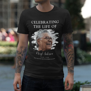 'Het Leven Van Foto-herdenkings-T-shirt' Vieren T-shirt