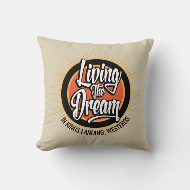 Het leven van het Dream-Sierkussen Kussen (Voorkant)