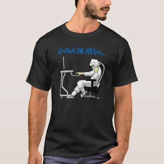 Het leven van het droomT-shirt T-shirt (Voorkant)