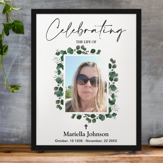 Het leven van het Grieks Poster van de begrafenis 