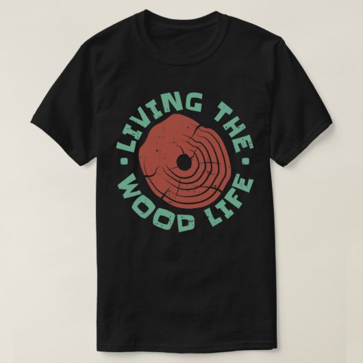 Het leven van het Hout-bos T-shirt (Design voorkant)