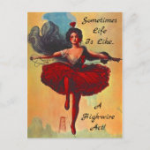 Het Leven van het Jargon van het relatie is als hi Briefkaart (Voorkant)