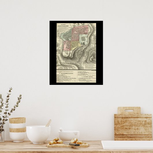 Het leven van het poster van de Kaart van het Voor (Keuken)